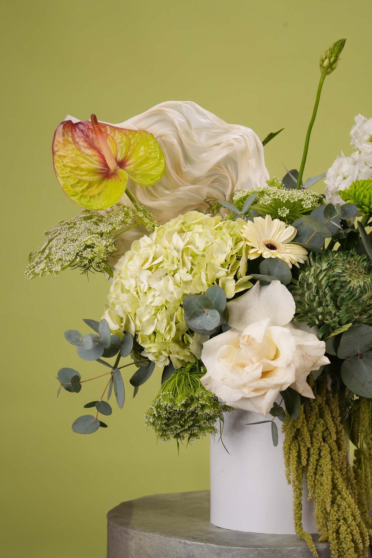 Ivory Haven Ceramic Vase