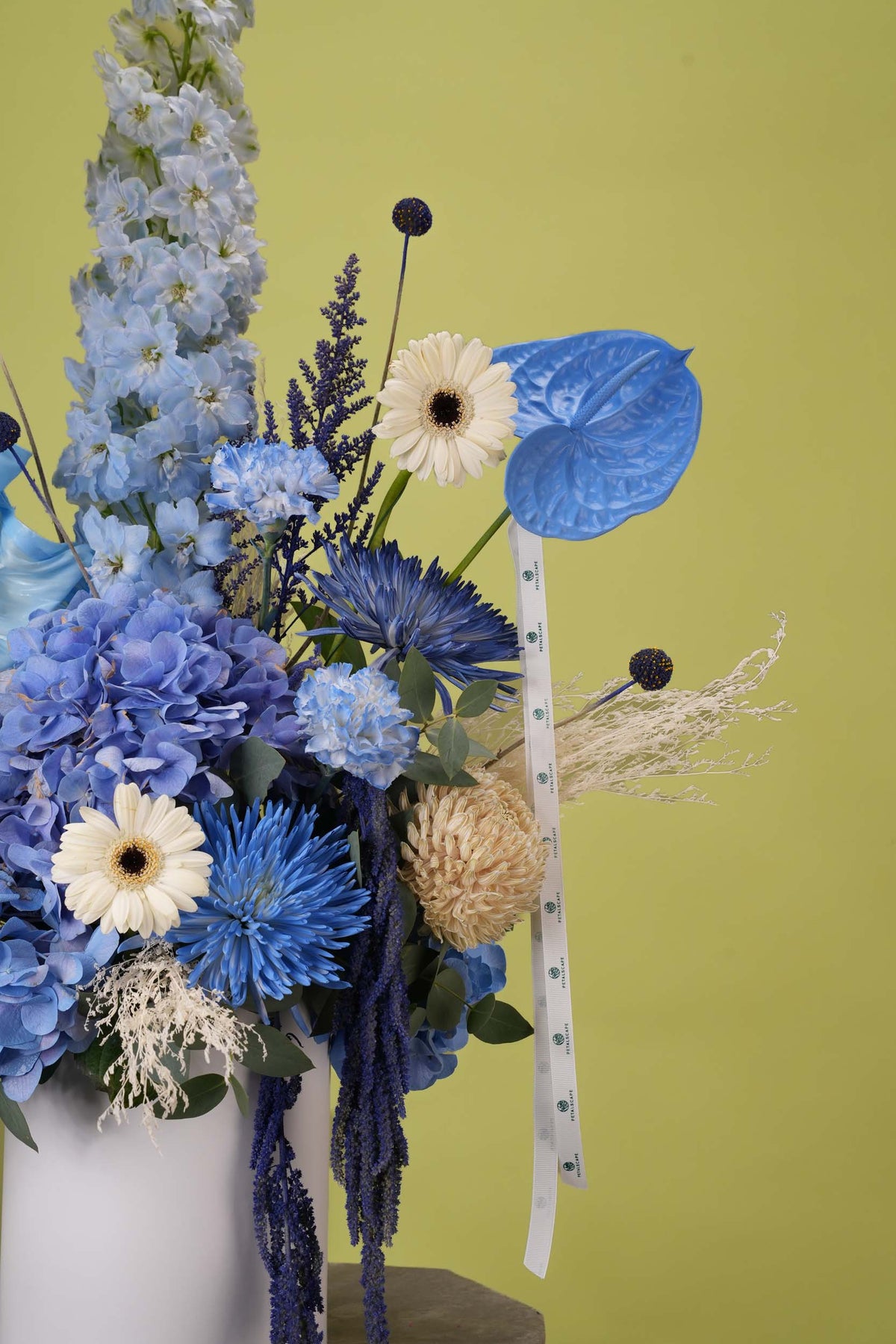 Azure Elegance Flower Arrangement