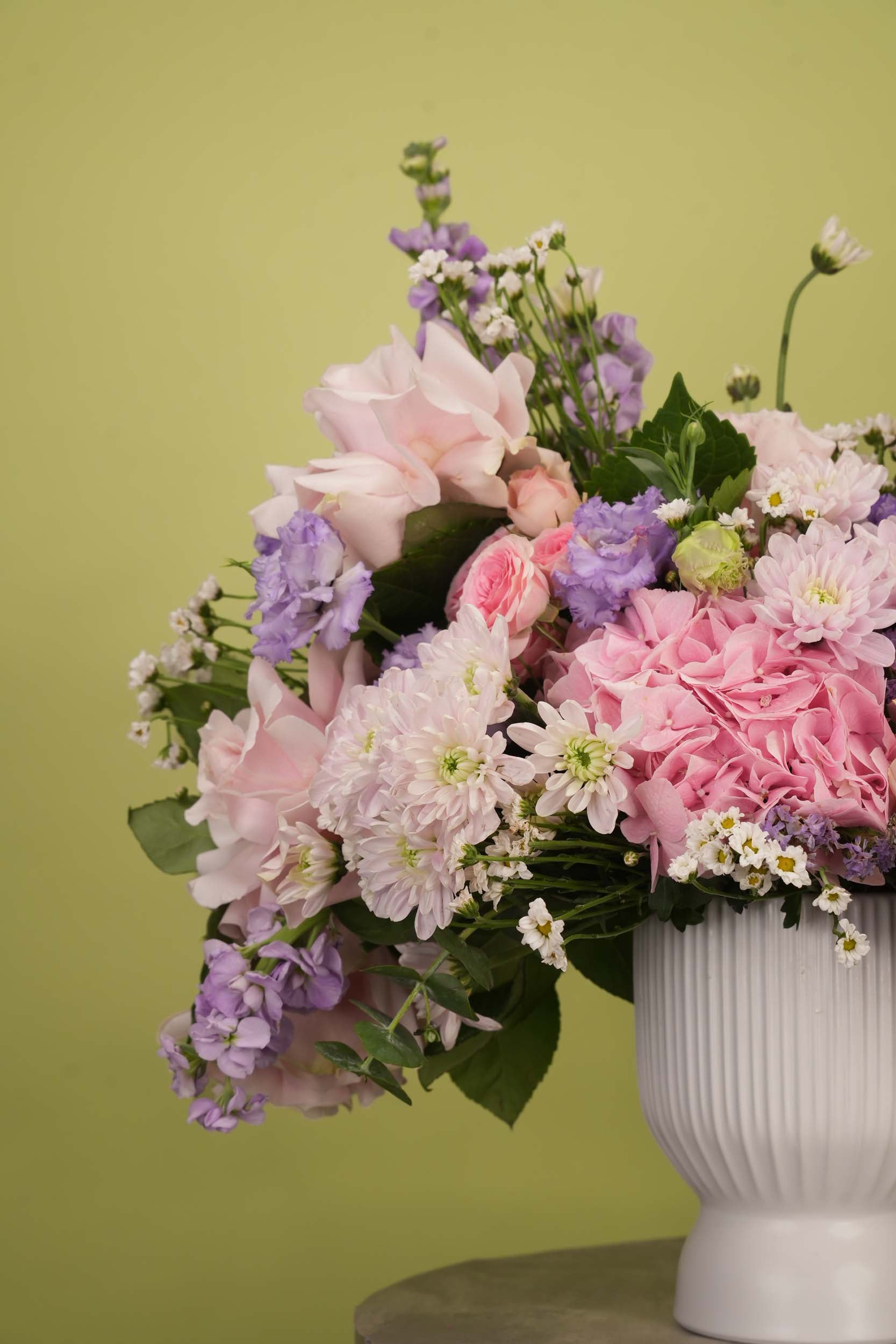 Lavender Blush Flower Vase