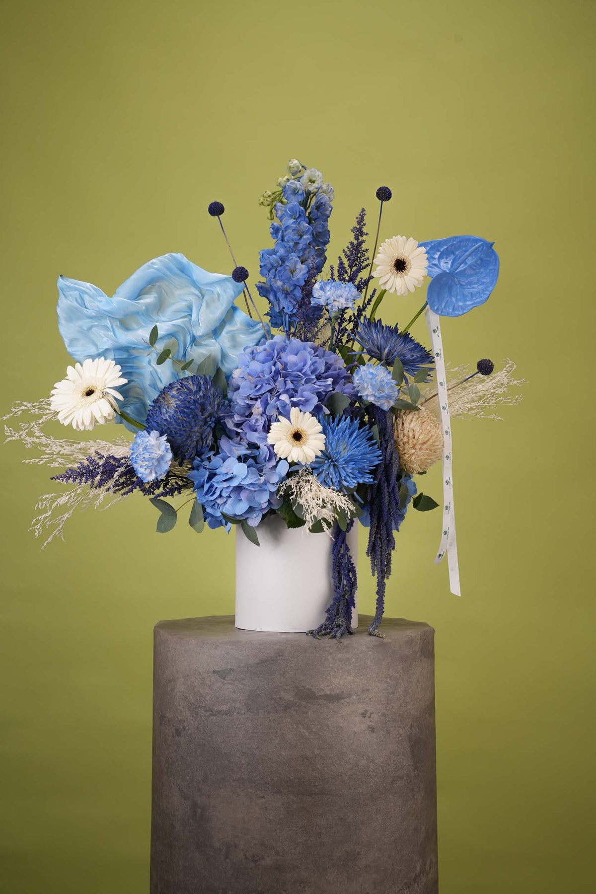 Azure Elegance Flower Arrangement