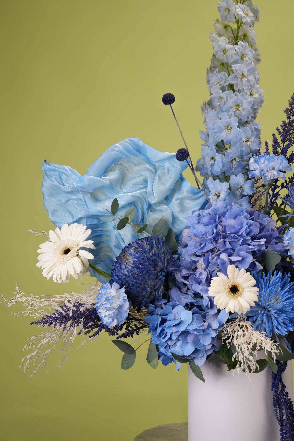 Azure Elegance Flower Arrangement