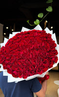 100 Stem Red Rose Bouquet