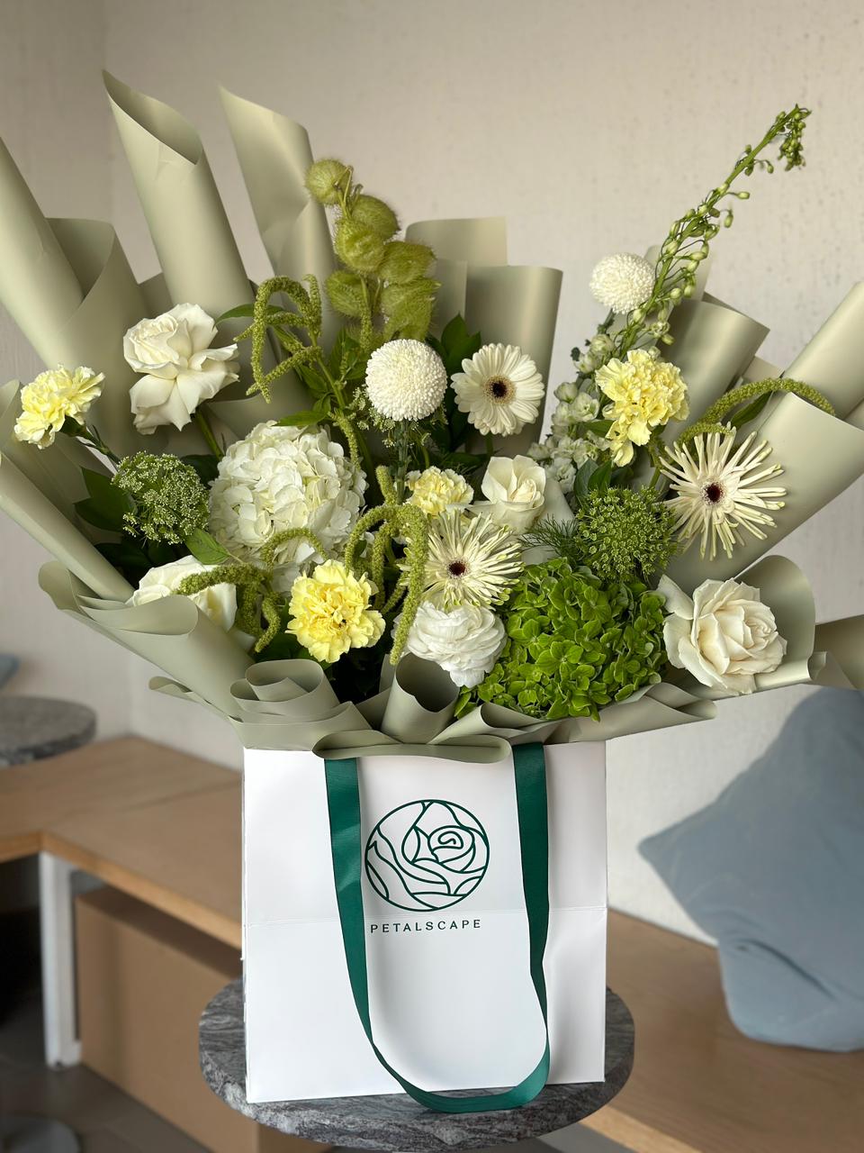 White Grace Flower Bouquet