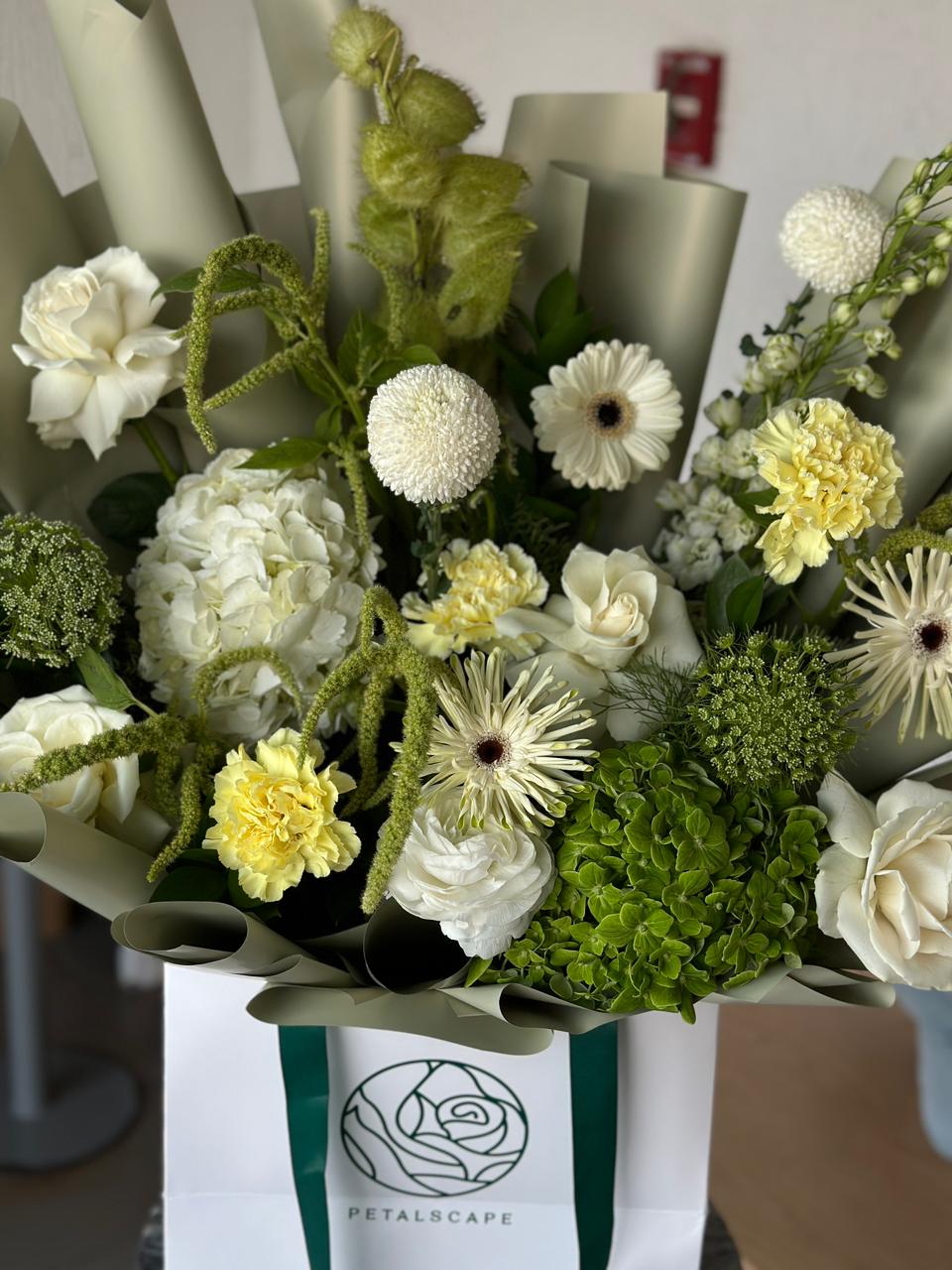 White Grace Flower Bouquet