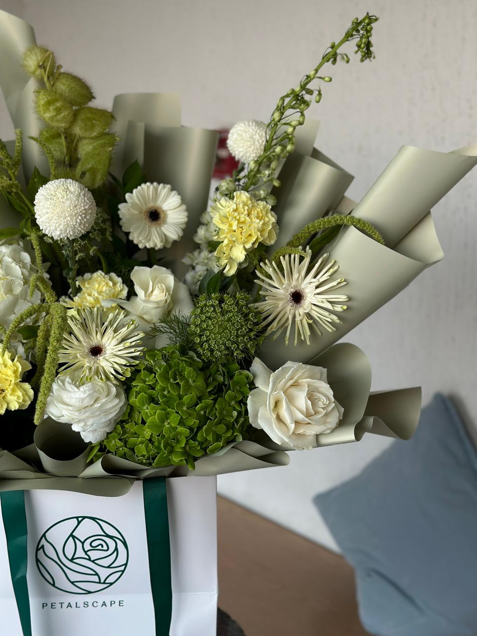 White Grace Flower Bouquet