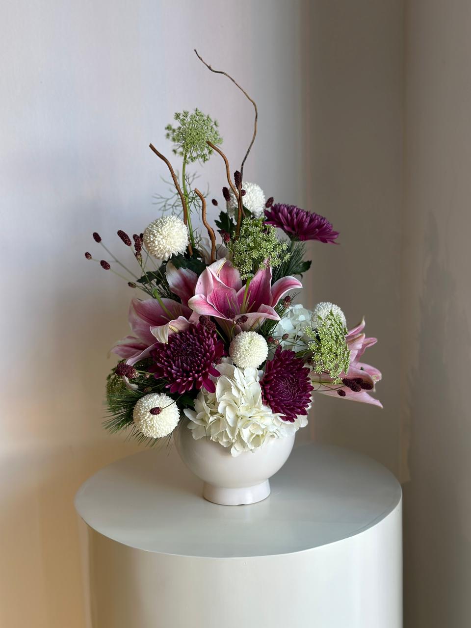 Lilly Vase Arrangement