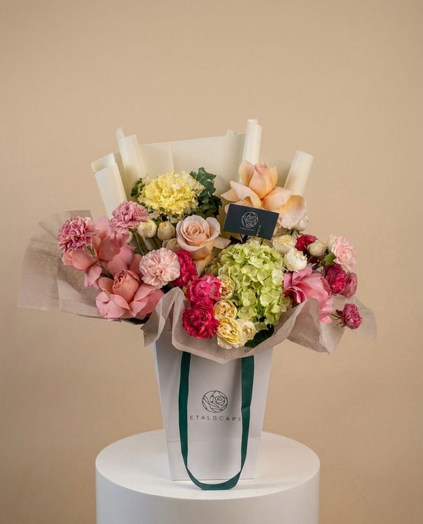 SPRING BLOOM FLOWER BOUQUET